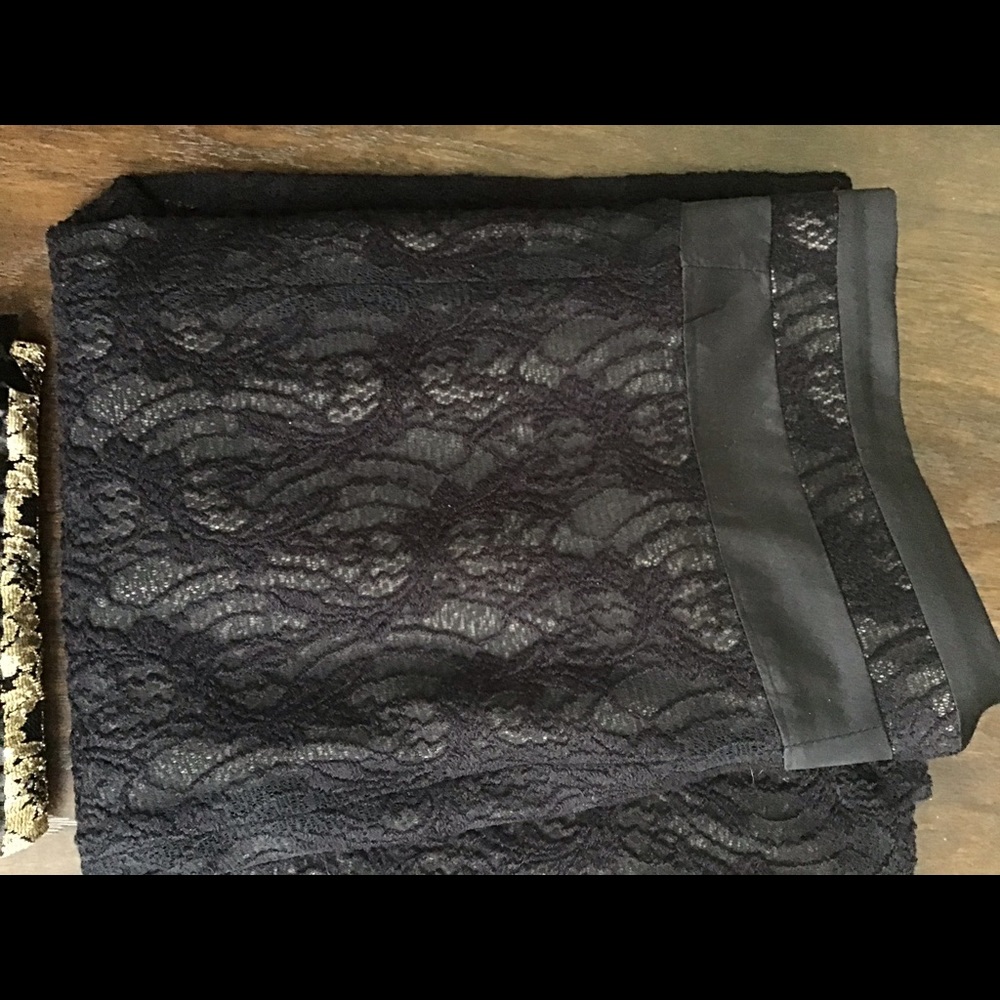 Lace Pencil Skirt